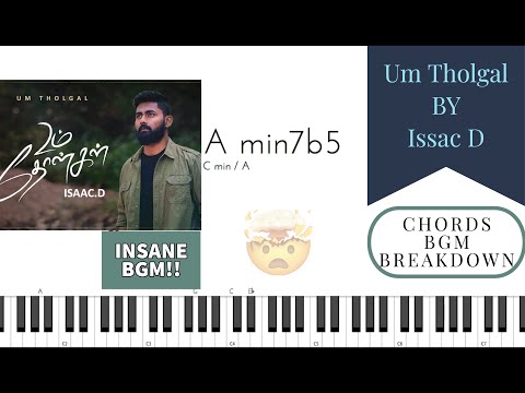 Um Tholgal Chords | Keyboard Tutorial By Tamil Gospel Lessons | Stephen Jebakumar