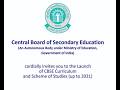 Launch Of CBSE Curriculum And Scheme Of Studies Up To 2031
