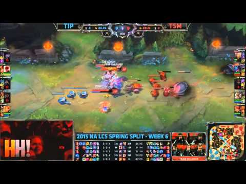 3. Team Impulse vs TSM - Highlights - NA LCS Spring 2015 W6D2