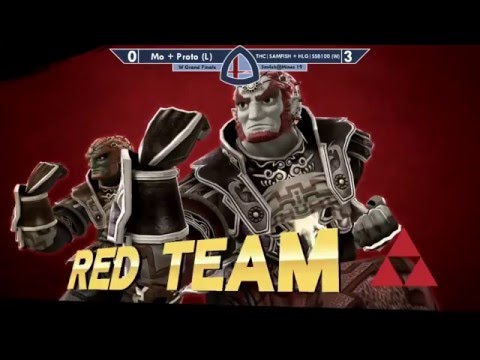 Sm4sh@Mines 19 - Mo + Proto [L] Vs. THC-SAMFISH + HLG-SSB100 [W] - Doubles Grand Finals