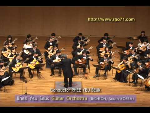 Romance de Amore-Rhee Yeu Seuk Guitar orchestra.