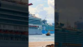 Carnival Sunrise Departs PortMiami 🛳️ #travel #cruise #vacation #dream