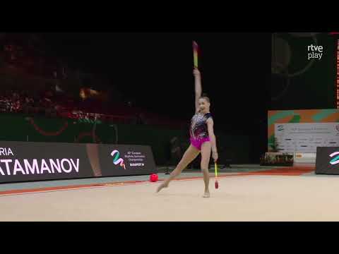 ATAMANOV Daria (ISR) CLUBS AA 29,6 - ECH Budapest 2024