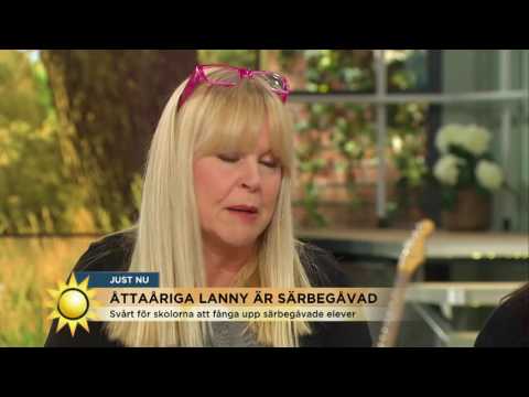 8-åriga Lanny är särbegåvad - men fick panikångest av skolan - Nyhetsmorgon (TV4)