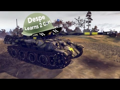 [CoH2] Most Ridiculously Skilled Command Panther Shot