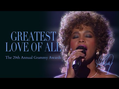 Whitney Houston - Greatest Love Of All (The 29th Annual Grammy Awards, 1987)