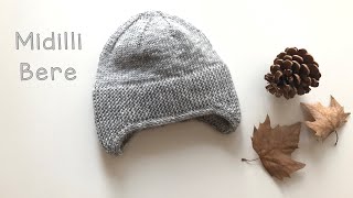 Midilli Bere / Kulaklıklı Şapka  / Dikişsiz Be