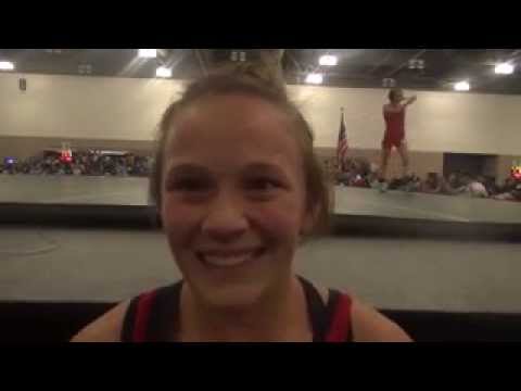 Hailey Cox 2014 Body Bar FILA Cadet champion at 43 kg