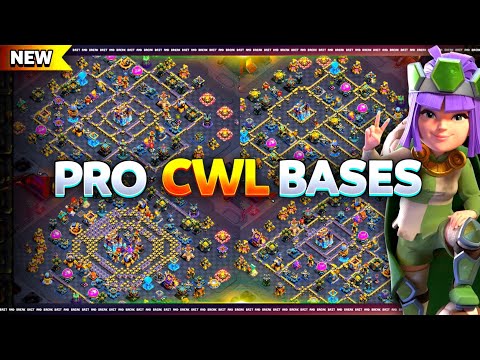 NEW TH18 CWL & WAR BASE LINKS | BEST ANTI-2 STAR & LEGEND LEAGUE DEFENCE 2025 💪
