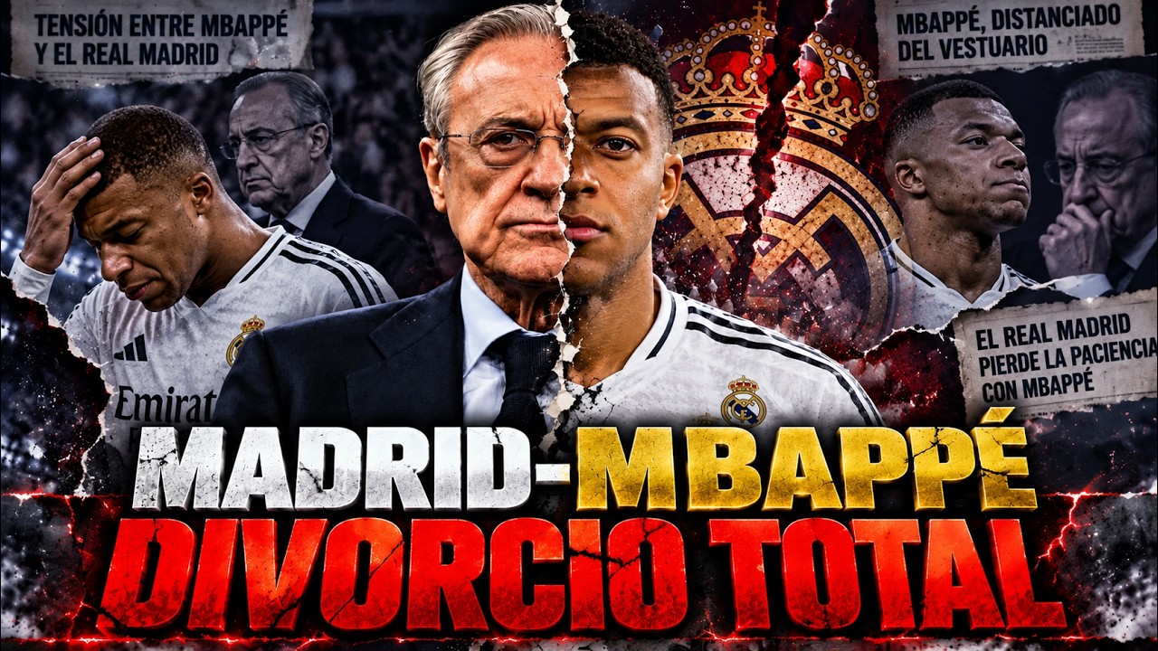 🚨DIVORCIO TOTAL MBAPPÉ-REAL MADRID ¡La SITUACIÓN es INSOSTENIBLE! ¿QUÉ PASARÁ?