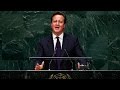 Camerons Speech To The UN General Assembly.