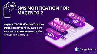 Magento 2 SMS Notification Extension by MageComp (Free)