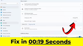 How To Fix Windows Hello PIN Remove Button Grayed Out in Windows