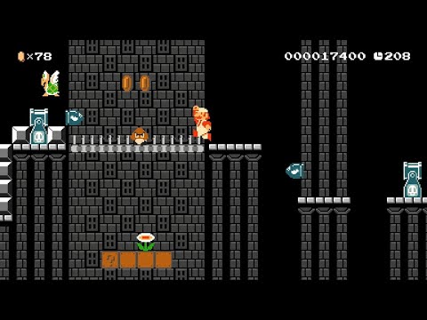 Super Mario Maker 2 - Fortress of Flames by XTGemini - No Commentary