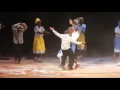 Youngsters From The Nuwe Graskoue Trappers Doing Riel Dancing