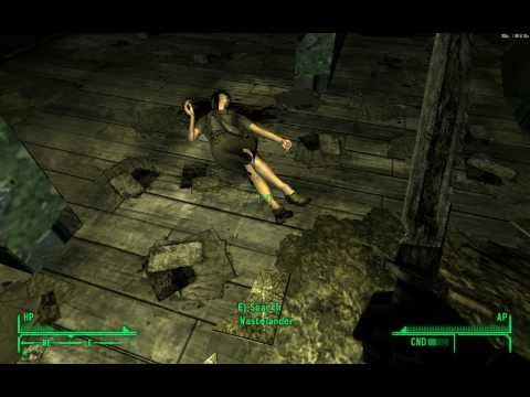 Fallout New Vegas Gameplay, Part 15. Nipton Hall 2nd Floor (Full Walkthrough in 1080p HD)