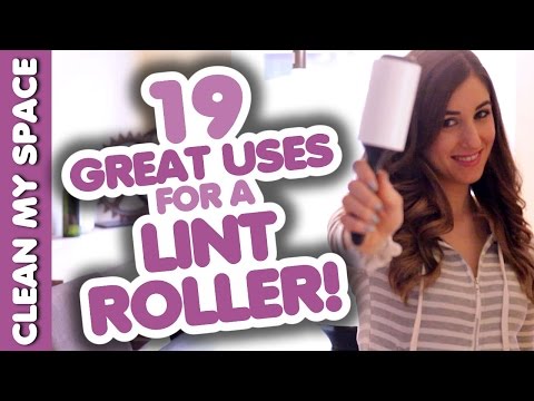 19 Awesome Uses for a Lint Roller! (Clean My Space)