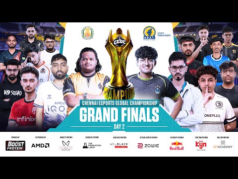 [ HINDI ] CEGC 2025 BGMI Grand Finals - Day 2 #BGMI #Battlegroundmobileindia