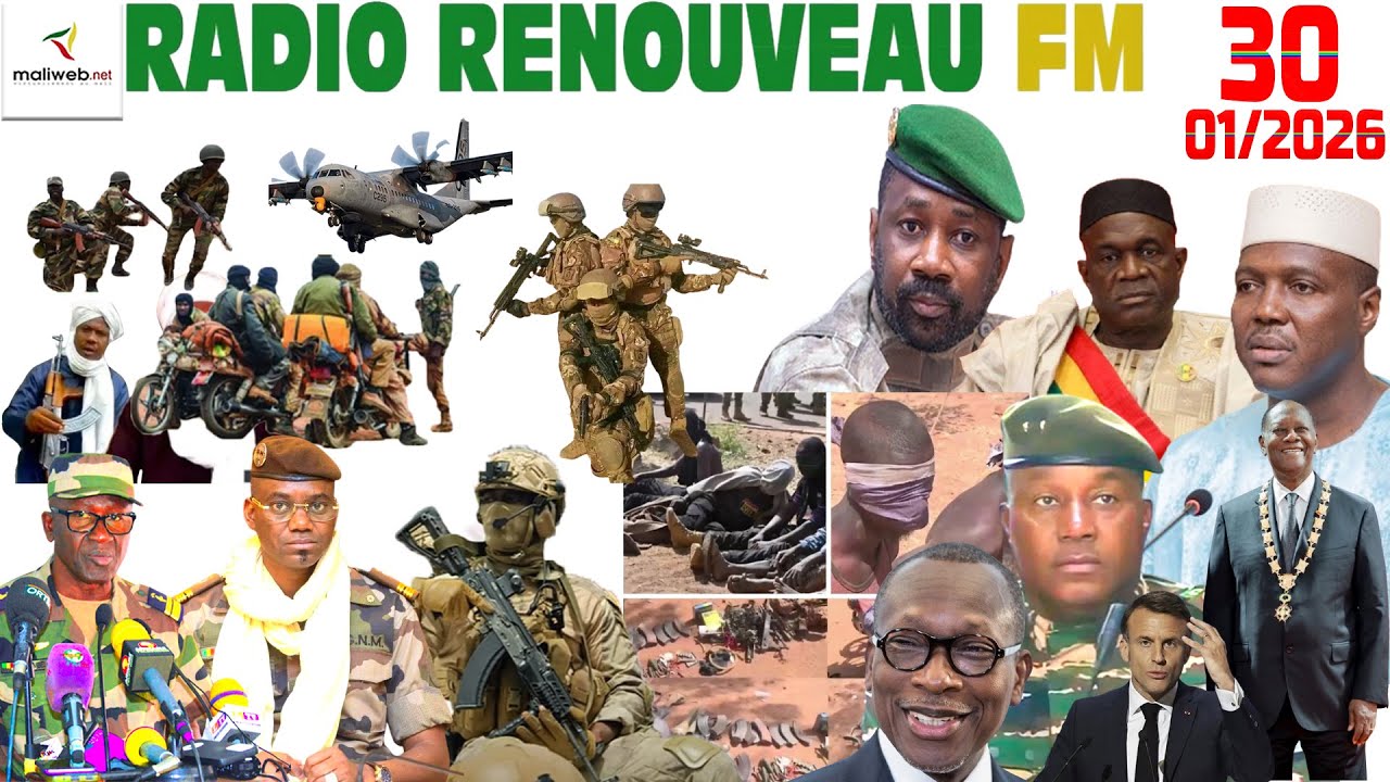 La Revue de Presse de la RADIO RENOUVEAU FM du 30 Janvier 2026