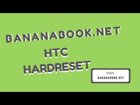 HTC How to hard reset to factory setting,delete Information,Manual Video Guide,tutorial