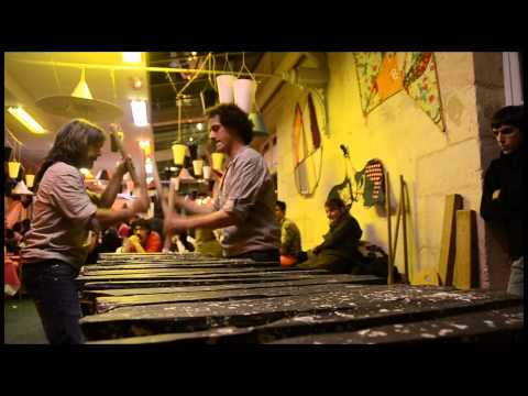 Oreka TX - Stone txalaparta in Bordeaux