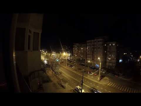 Intersectie str. Traian str. Garii str. Basarabiei - Galati - timelapse - decembrie 2017