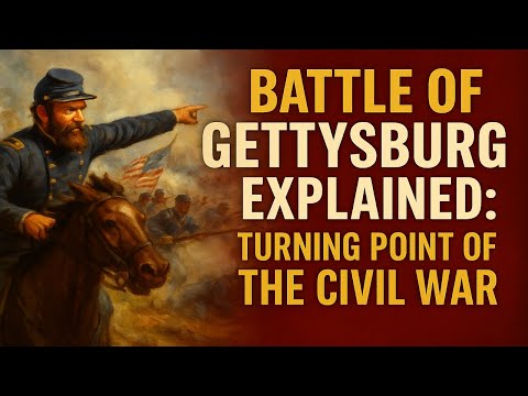 Battle of Gettysburg Explained: Turning Point of the Civil War | 3-Minute History Spotlight