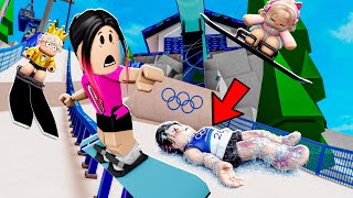 JOGADOR DE AMARELO (CORUJA) SOFREU UM ACIDENTE NO EVENTO OLÍMPICO DE INVERNO! (Brookhaven)