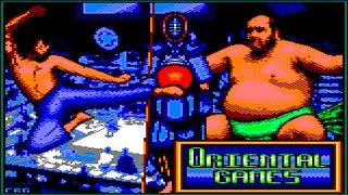 [Amstrad CPC] Oriental Games - Longplay