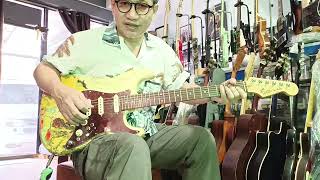 Review Shark guitar แบบไม่ต่อผ่านซาวด์การ์ดปรับเสียง , อยากให้ได้ยินเสียงสดๆผ่านตู้