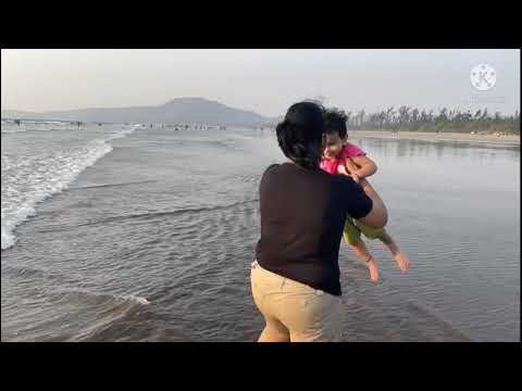Shloka's first trip to Beach #Beach
