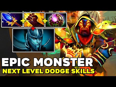 Epic Monster [ Ember Spirit ] - Next Level Dodge Skills - No Mercy Try Hard Gameplay