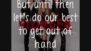 The Band Perry - Night Gone Wasted [Lyrics On Screen]