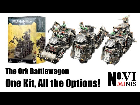 Magnetize & Paint Your Ork Battlewagon kit Easily!