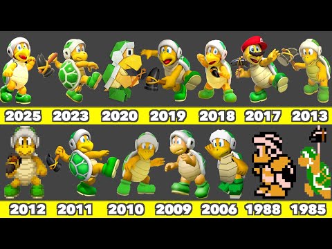 Evolution of Hammer Bro Game Graphics In Nintendo Games (1985-2025)