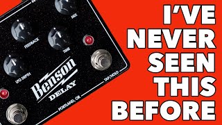 Video thumbnail for Why The Benson Delay Stands Out (Analog / Digital / Tape Delay) by JHS Pedals