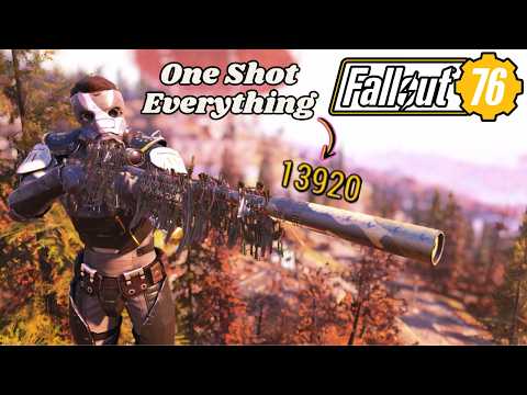 The Ultimate Stealth Sniper Build In Fallout 76 (14k Damage Bloodied/Ghoul)