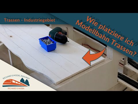 Bau einer modernen #Modelleisenbahn - Trassen des Industriegebiet, wie platziere ich die? - 011
