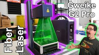 The Best 30 watt Fiber Laser | Deep Metal Engraving, Lightburn Support - Gweike G2 Pro Review