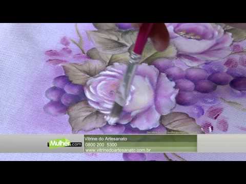 Mulher.com - 13/08/2015 - Pintura adesivada em tecido - Luis Moreira PT2