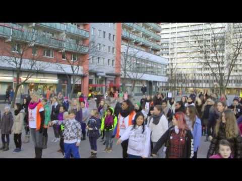 14.02.2014 - "One Billion Rising" Berlin-Lichtenberg (Fennpfuhl)