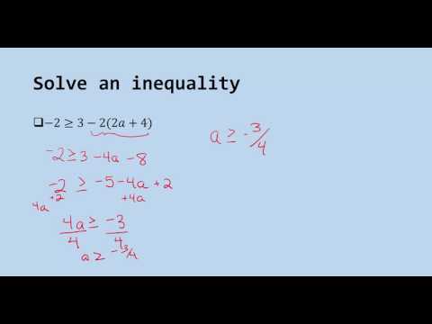 Algebra   Solving inequalities  interval notation, graphing on numberline