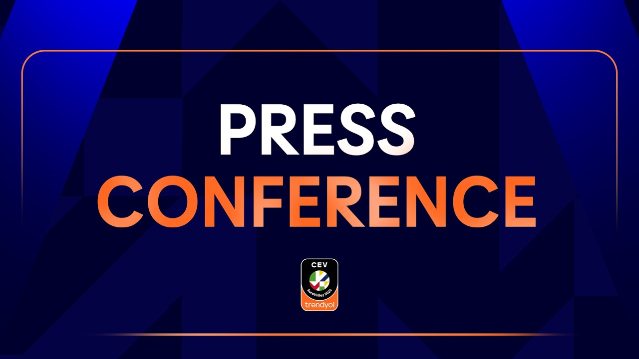 🔴 LIVE: Semifinals Press Conference | CEV Trendyol EuroVolley 2026 Women | Istanbul