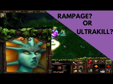 DOTA ICCUP Slithice the Naga Siren Rampage or Ultrakill?
