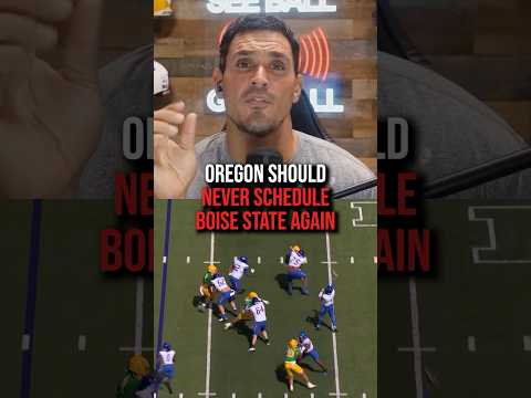 Oregon Should Never Schedule Boise State Again