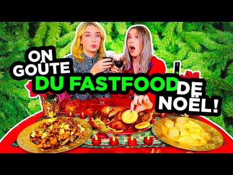 ON GOÛTE DU FASTFOOD DE NOËL! | 2e peau