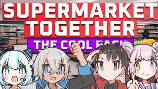 【Supermarket Together】4人トロール経営で倒産チャレンジ【#わい2NH】