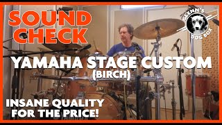 Video thumbnail for Yamaha Stage Custom - Insane quality for the price! by Glenn Wilson