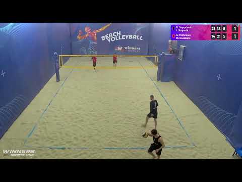 10:30 D. Svyrydenko / I. Skrynnik - A. Matvieiev / M. Horobets 27.01.2023 | Winners Beach Volleyball