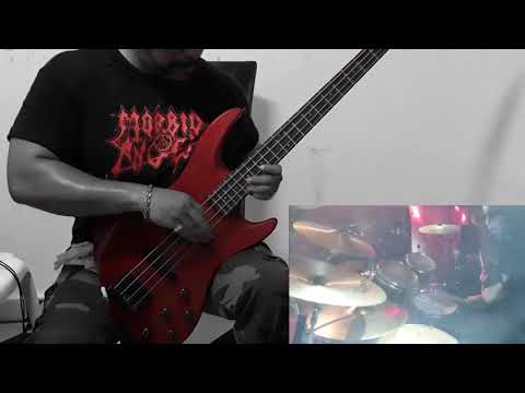 DIECRUZ cover  rehearsal: Hail Murder - Dark Funeral Drum Cam Nils "Dominator" Fjellström